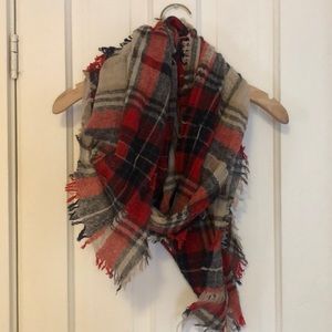 Madewell plaid scarf